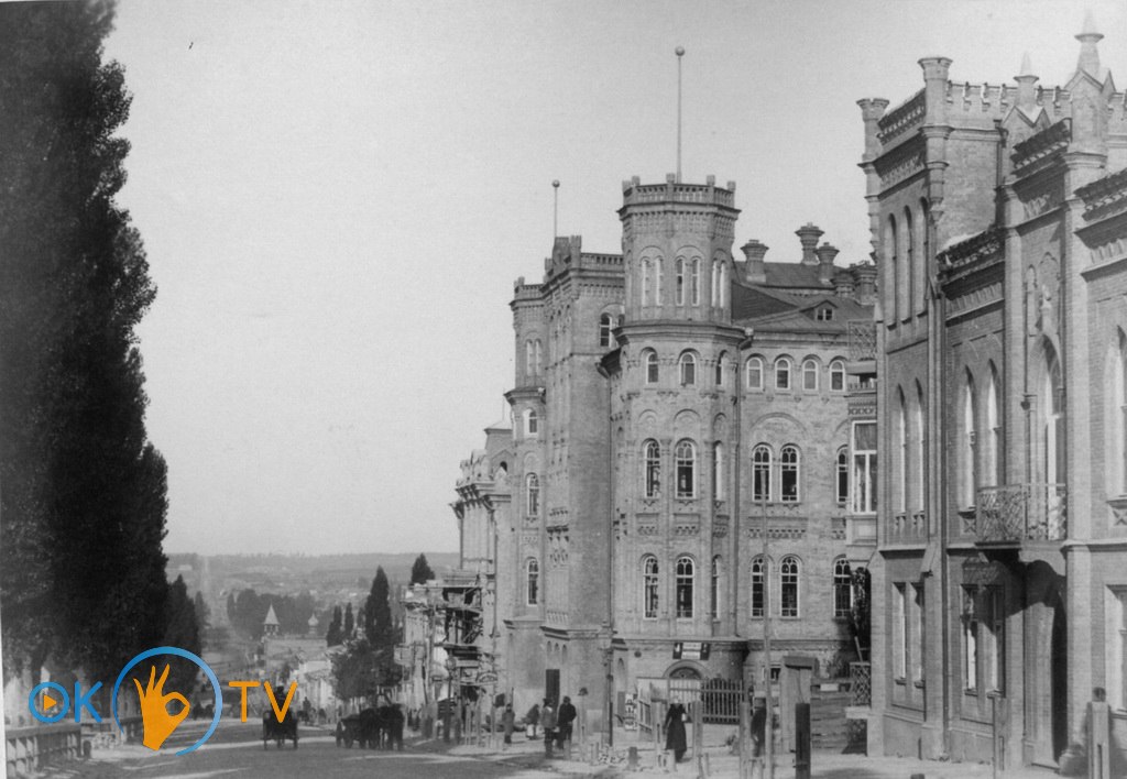 Угол          Тимофеевской          улицы          и          Бибиковского          бульвара.          1880-е          годы