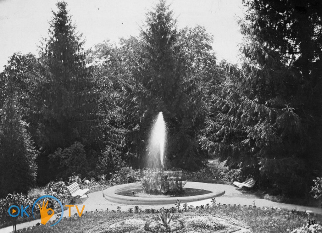Фонтан          в          парке          усадьбы          Штейнгеля.          1900-е