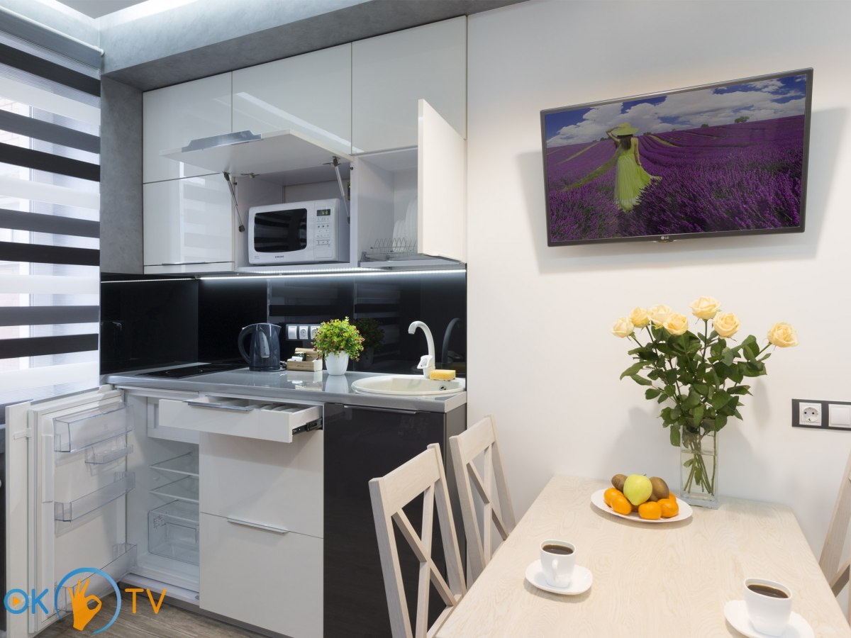 Двухкомнатные улучшенные апартаменты с элементами скандинавского стиля и прованса фото 6