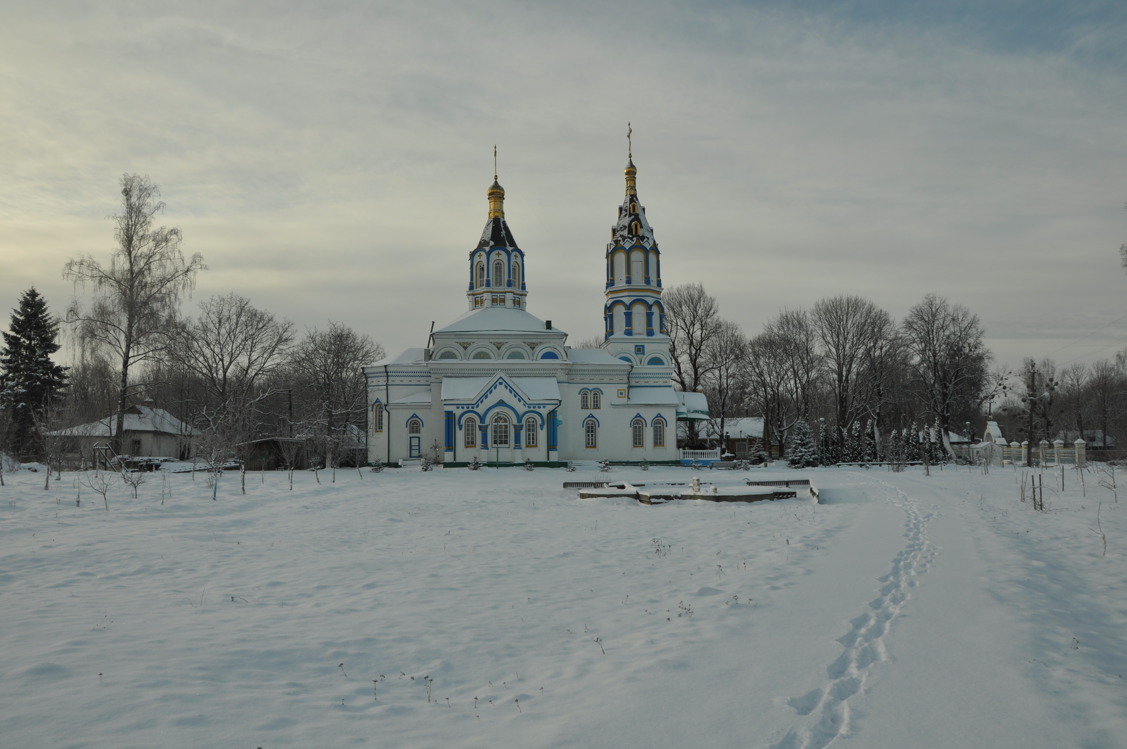 Свято-Ильинский храм в г. Чернобыль