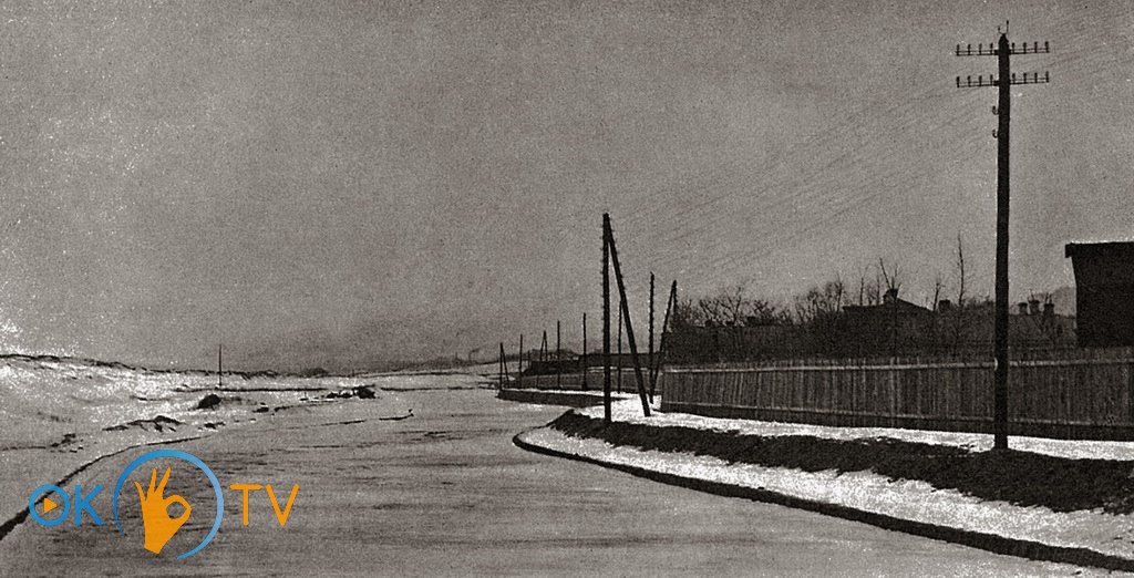 Лыбедской          канал          в          районе          вокзала.          1902          год