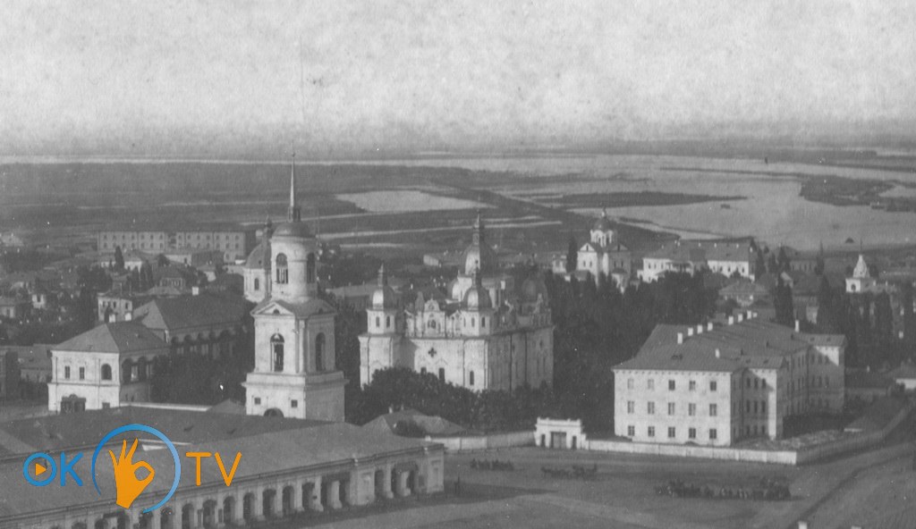 Комплекс          Києво-Братського          монастиря.          1860-і          роки