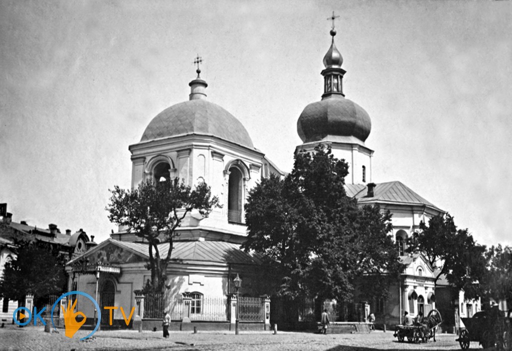 Общий          вид          церкви          Николы          Притиска.          1900-е          годы