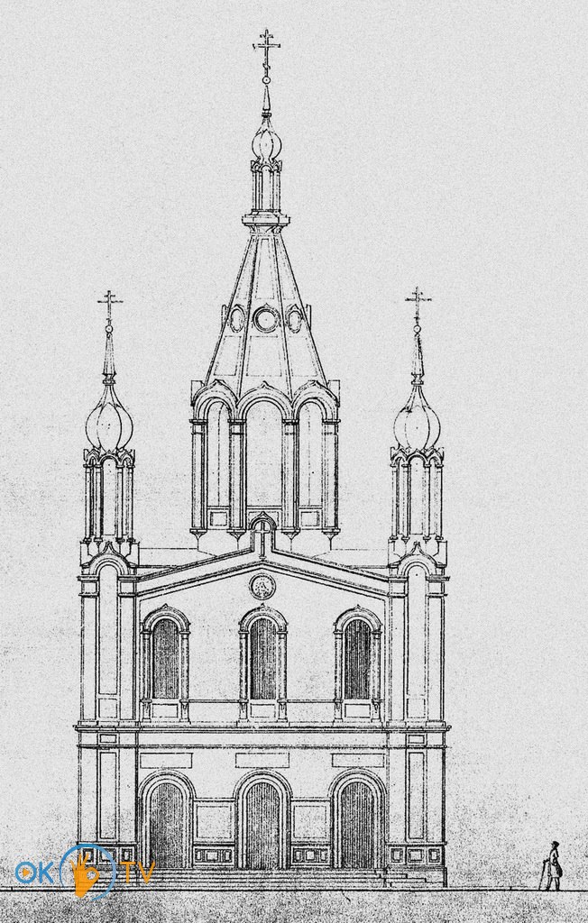Проект          Сретенской          церкви          П.          Спарро