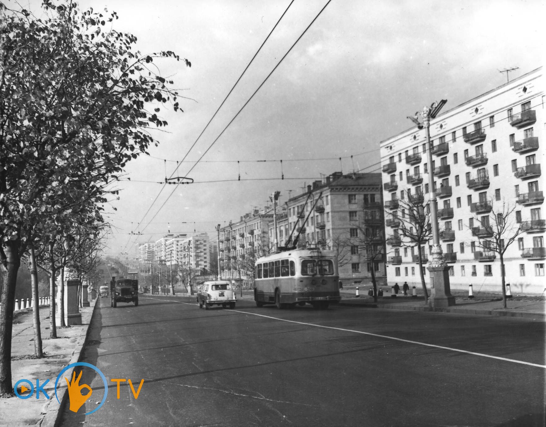 Проспект          40-річчя          Жовтня          (нині          Голосіївський          проспект).          1964          рік