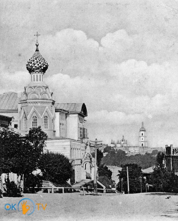 Вид          Сулимовки          с          куполом          новой          домовой          церкви.          1890-е          годы