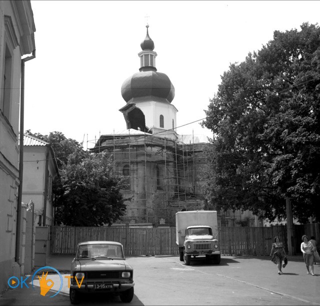 Відновлення          церкви          Миколи          Притиска.          1983          рік