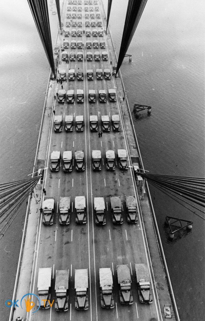 Випробування          Московського          моста.          1976          рік