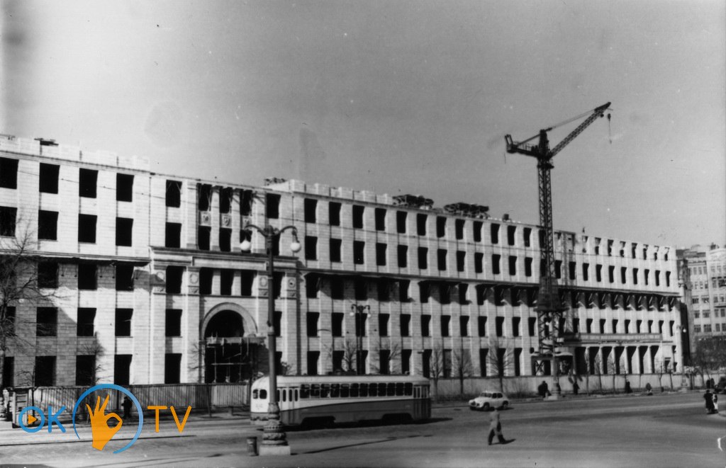 Будівництво          комплексу          академічних          інститутів.          1950-ті          роки