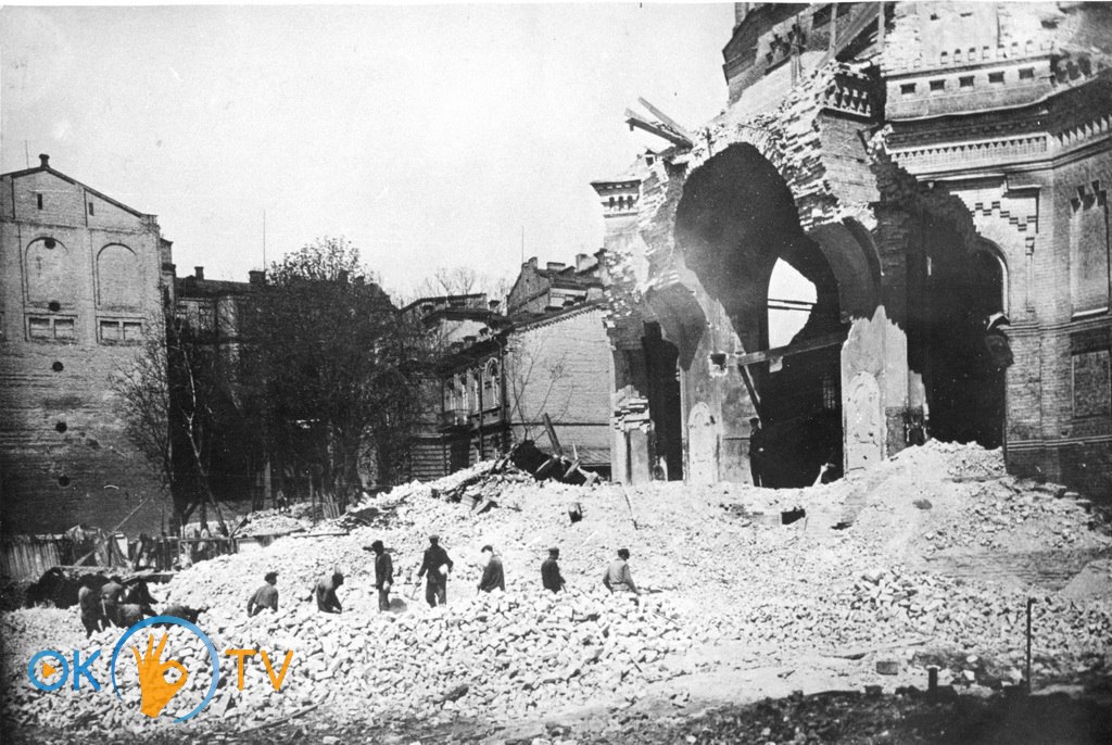 Руйнування          Благовіщенської          церкви.          1935          рік