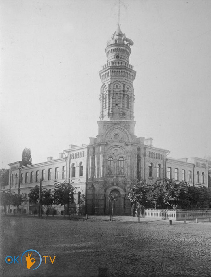 Каланча          Дворцового          пожарного          участка.          1890-е          годы