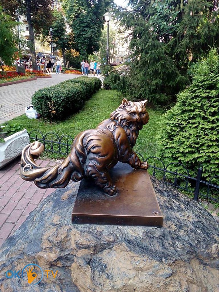 Парковая          скульптура          «Кот          Пантюша».          2017          год