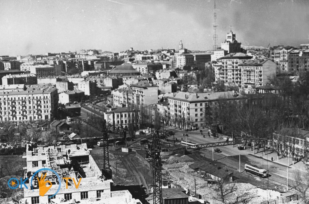 Початок будівництва бульвару. 1959 рік