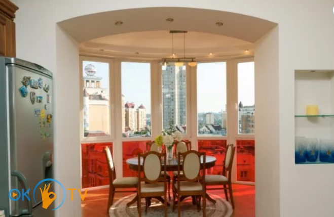 Панорамные апартаменты с джакузи и видом на Днепр фото 23