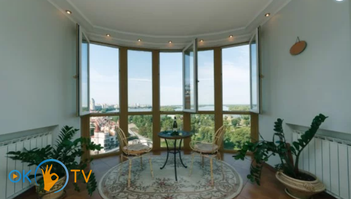 Панорамные апартаменты с джакузи и видом на Днепр фото 5