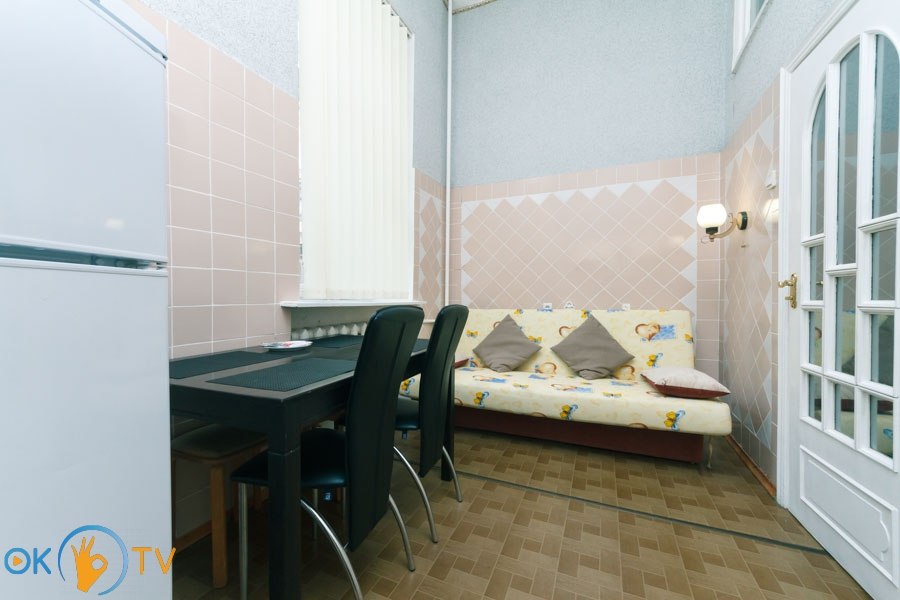 Просторная однокомнатная квартира с современым интерьером в сердце Киева фото 5