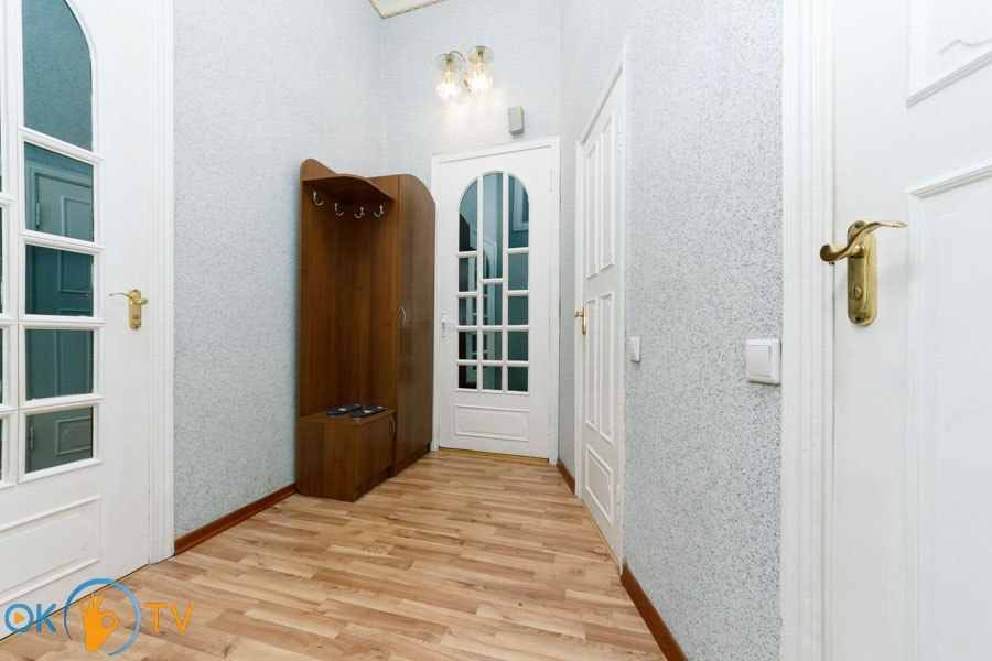 Просторная однокомнатная квартира с современым интерьером в сердце Киева фото 9