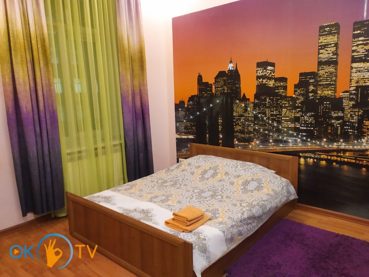 Двухкомнатная квартира посуточно с двумя спальнями в центре Киева фото 5