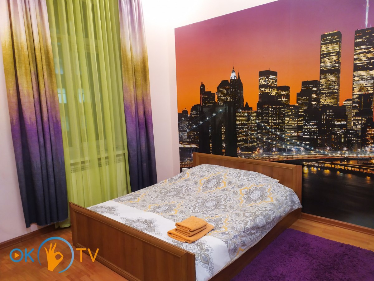 Двухкомнатная квартира посуточно с двумя спальнями в центре Киева фото 6